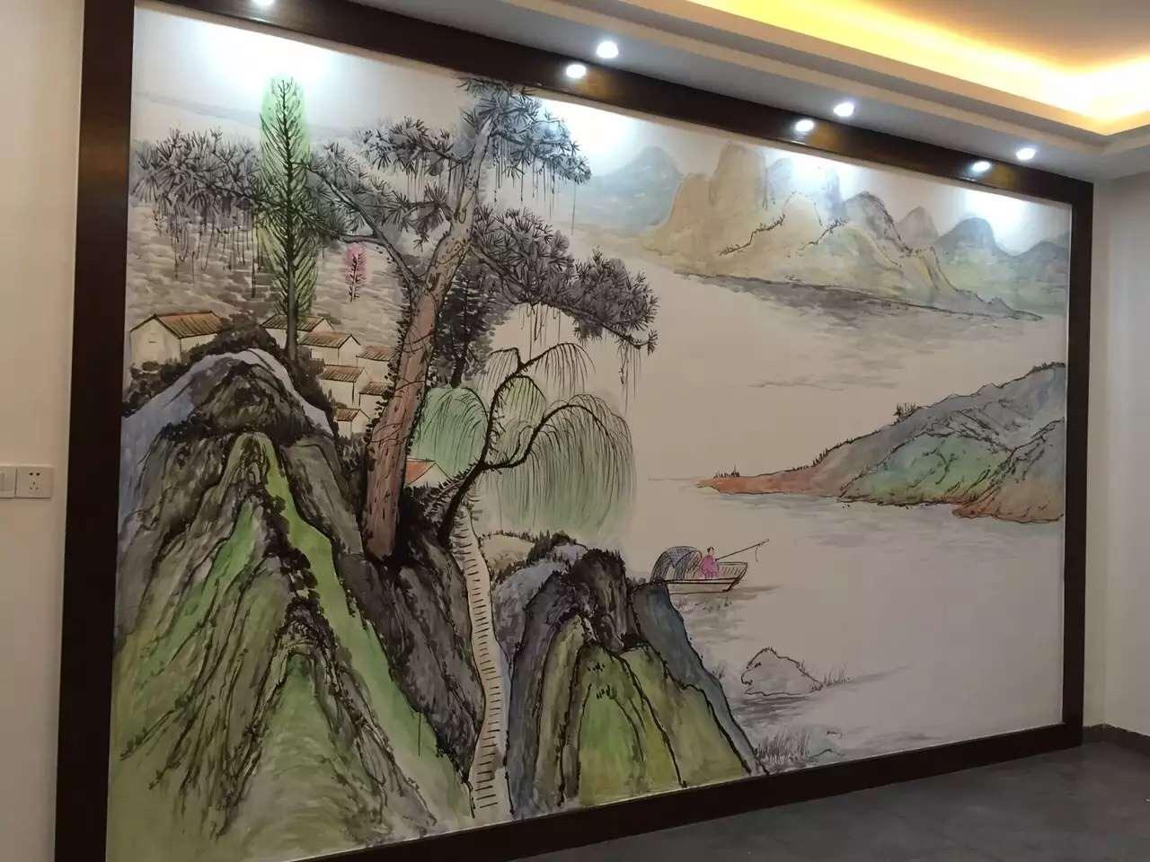 墙绘图片