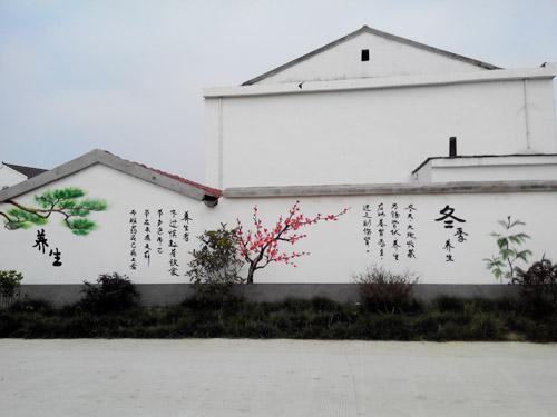 医院文化墙彩绘